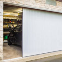 porte de garage coulissante manuelle