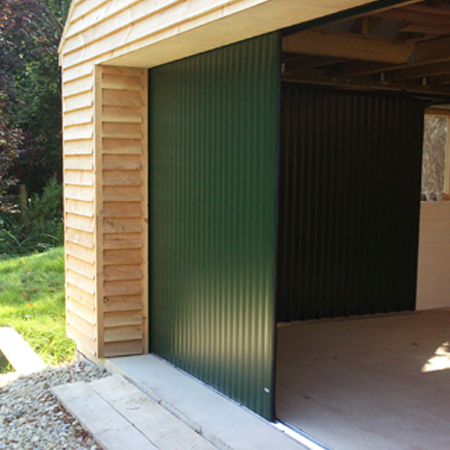 porte de garage coulissante